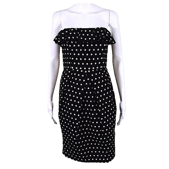 Maggy London Polka Dot Dress! - Picture 1 of 8
